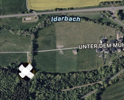 Anfahrt zur Grillhütte